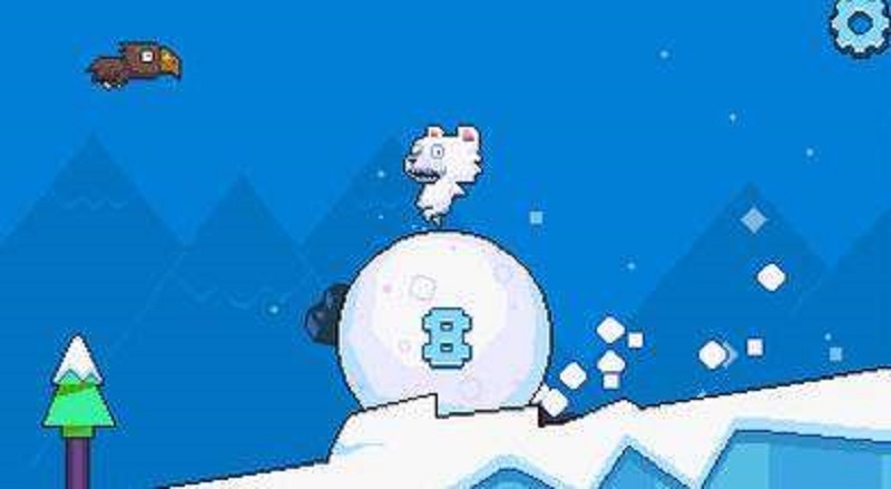 滚雪球游戏_滚雪球游戏视频_滚雪球游戏图片
