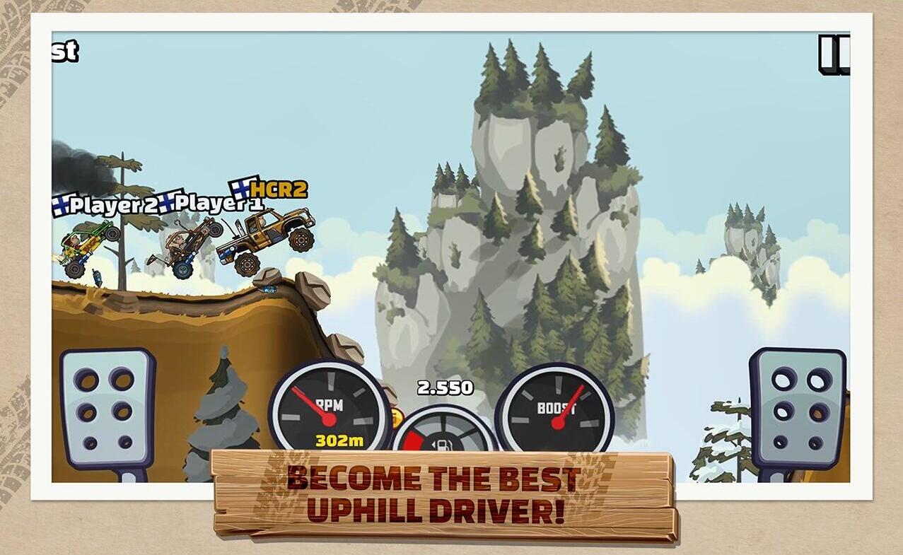 疯狂登山赛车：无限钻石无限金币破解版1
