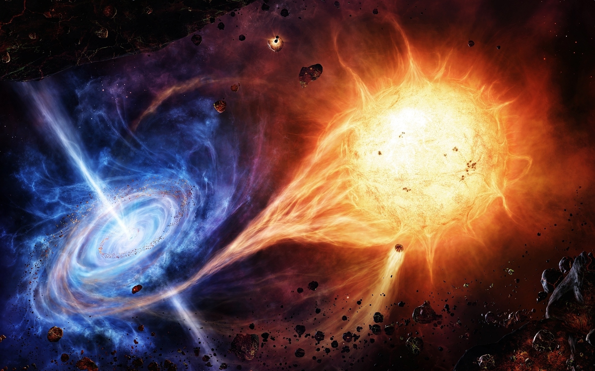 小星球大爆炸_星球爆炸之后会变成什么_星球爆炸叫什么