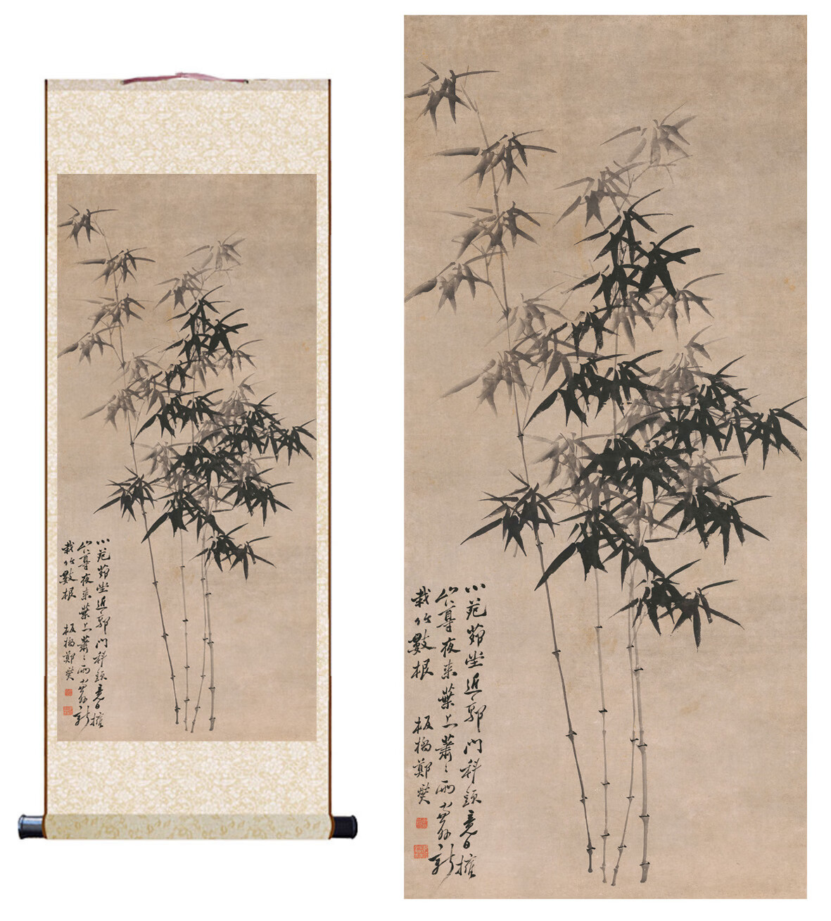 齐来画郑板桥竹_齐来画郑板桥竹_齐来画郑板桥竹