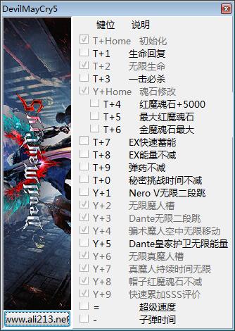 鬼泣游戏修改器_dmc鬼泣修改器_鬼泣5修改器
