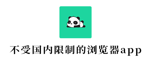 熊猫浏览器：极速浏览，安全稳定