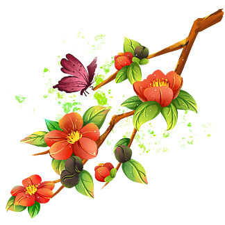 动漫茶花会_动漫茶花盛夏_茶花动漫
